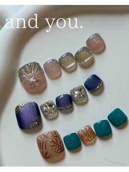 フット定額トレンドデザイン