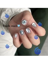 シン(XIINH)/マグネットネイル