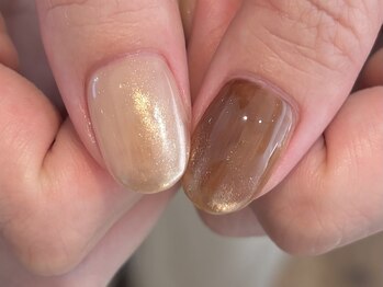 クルネ(QULNE)/ニュアンスネイル 淡色ネイル