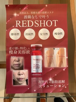 麗の写真/老け顔ケアの新常識！レッドショットと次世代の脂肪分解で、感動の毛穴レス肌へ♪