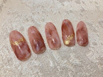 カルフールノア 新越谷店(carrefour noa)/nail design：シンプル5500円
