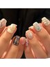 “#4nailといえば！定額”韓国ニュアンスdesign ￥9,000→￥8,500