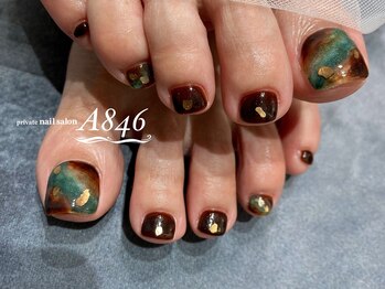 エーハチヨンロク(A846)/foot定額デザイン