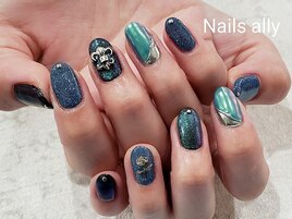 マグネット×メタルパーツ