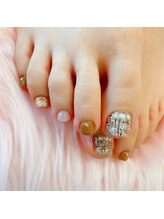 エヌ(nail studio N)/ツイードネイル☆