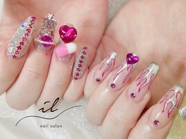 ファイヤーアートネイル