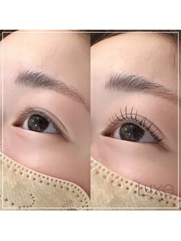 リュクス(Luxe+TKM HANATEN)/【二重さん】まつげパーマ