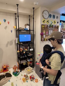札幌産後骨盤矯正 マタニティ整体 アレイズ/お子様の様子♪