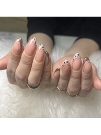 ヒョウ柄ネイル