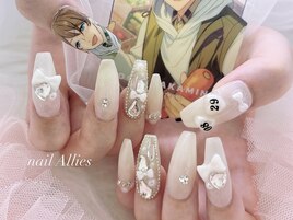 痛ネイル 生誕ネイル