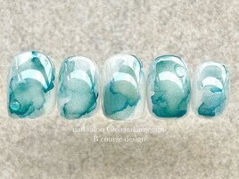 【8月】マグネット×水彩インク
