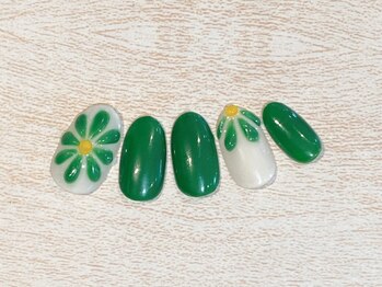 オブヘア 宮前平店(Of HAIR)/フラワーネイル