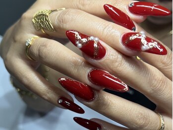 ビビ(ViVi)/スカルプ持ち込みアート