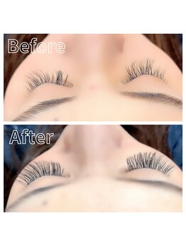 アイラッシュフォーティーファイブ(eyelash forty-five)/リペアのビフォーアフター◎