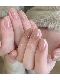 シンプル上品ネイル
