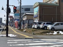 ヘッドミント 彦根店/ベルロード南向きの外観