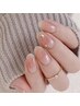 【HAND】ナチュラルネイル定額design  ¥6,900