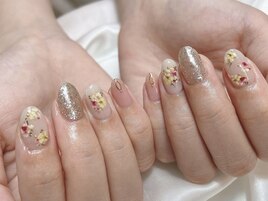 押し花　ドライフラワー