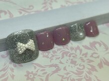 ネイルサロン ヴィヴィ(nail salon ViVi)/定額フットネイルB￥7200