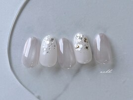 ホロ花ネイル