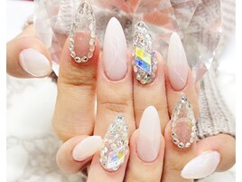 春夏秋冬 大理石ネイル ストーン