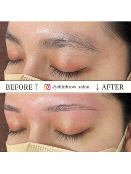 シンブロウ バイ シンビカ(SHIN BROW by SHINBICA)/美眉WAXスタイリング♪