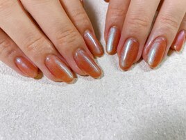 ワンカラー　シンプルネイル