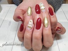 ネイルグラマラス 西新井店/《パラジェル》クリスマスDesign