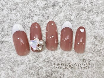 ミオリィ(meoli)/ワンカラー+ワンホンアート