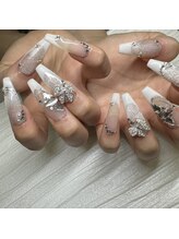 チャイ 大阪上本町店(chai)/ホワイトネイル