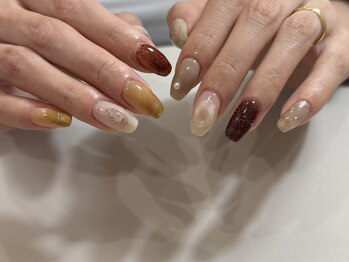 プチナノ(petitnano)/【rina】ニュアンスネイル