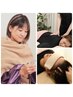 【肩こりもスッキリ◎】よもぎ蒸し30分＋ドライヘッド＆もみほぐし50分