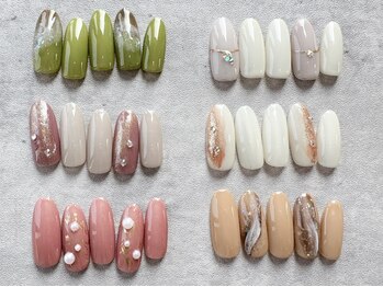 エイル ビューティ スタジオ(EIL beauty studio)の写真/ドンキホーテ側!福岡/大阪で話題!トレンドを取り入れた最新ネイル◎毎月変わる6種キャンペーンネイル ¥4900