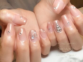 モアニヒロオ 広尾駅前店(MOANI Hiroo)の写真/《6週間長持ち★広尾のフィルインネイルサロン》パラジェル使用で爪を傷めずジェルを楽しめます♪