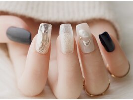 冬のニュアンスネイル