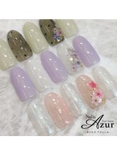 ネイルズアジュール アピタ新潟西店(Nailz Azur)/ハンド　定額デザインＢコース