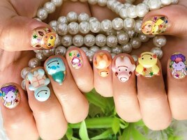 お客様オーダー3D痛ネイル