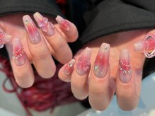 シェリーラメール 渋谷(cherielamer)/ チークネイル