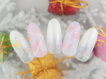 ラヴィネイル 四条烏丸店 メリー(La Vie Nail merry)/12月限定ネイル