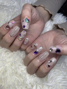 レディスペネイル ノマエ 名駅店(Redispe nail nomae)/ビジューネイル★