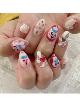 Nail cat デザイン