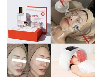 優来 神田店の写真/韓国トレンド美肌★【ハイドラ毛穴洗浄+ララピール+筋膜リリース+LED光フェイシャル¥10800】[神田]