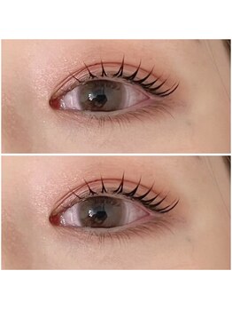 フフラ(fufula)/まつ毛パーマ上下(ティント)