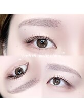 メル(meru)/eyebrow × lash lift