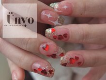 ネイルルーム ゴーハイキューゼロ(nail room 5890)/ハートネイル