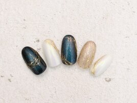 ネイビー　マグネット
