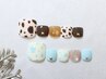 footジェルネイル《定額デザイン》¥7700