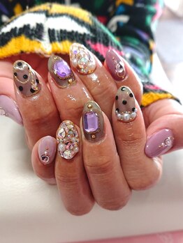 ラヴィーネイル(Rabby Nail)の写真/【ハンドジェルつけ放題コース¥7320/フットジェルつけ放題コース¥6980】持ち込みデザインも可能です◎