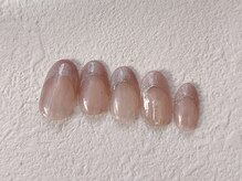 ネイルサロン フローリア(nail salon Florir)/ワンカラー×マグネットフレンチ