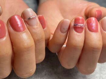 シンプル＋リングネイル